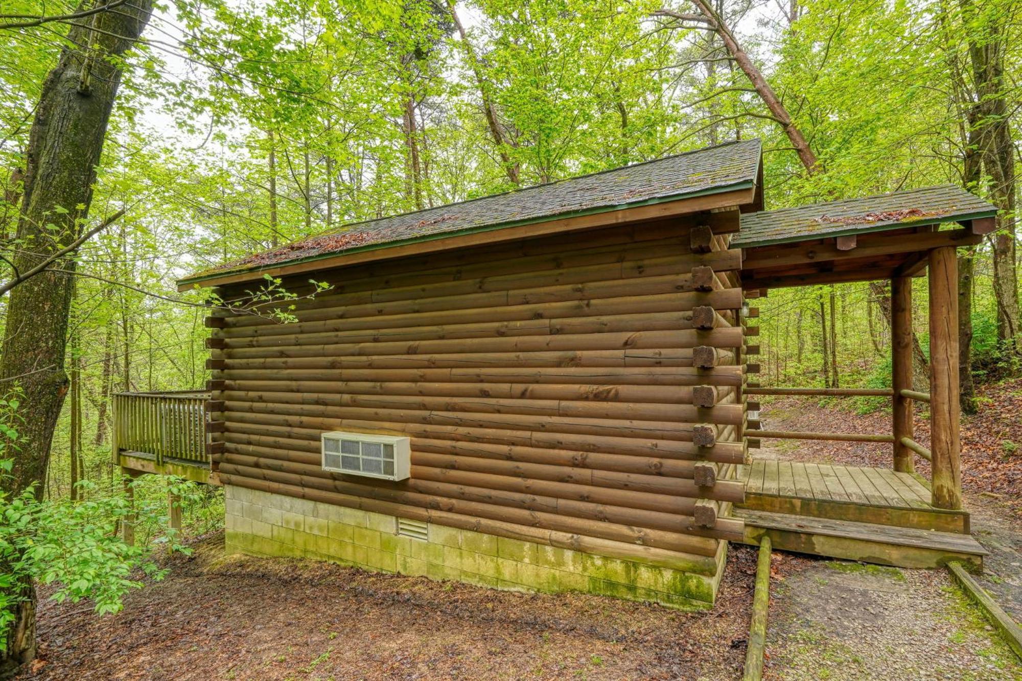 Blue Rose Cabins - Wildwoods Cabin Logan Bagian luar foto